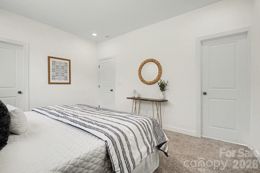 Furnished interior view inside a new home in , Marshville (Image 17).