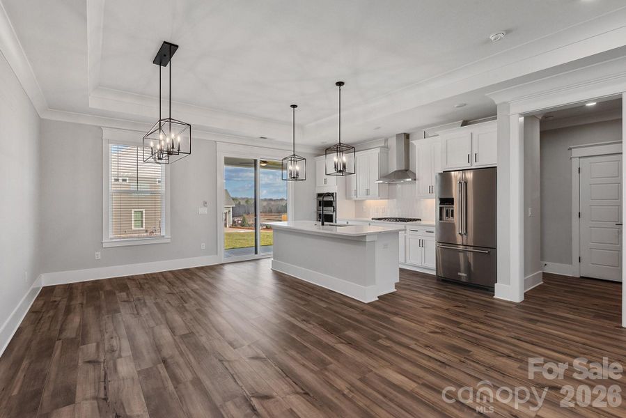 Furnished interior view inside a new home in Stoneridge Hills, Rock Hill (Image 8).