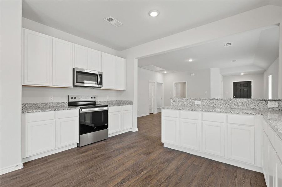 Furnished interior view inside a new home in Christian Meadows, Ennis (Image 5).