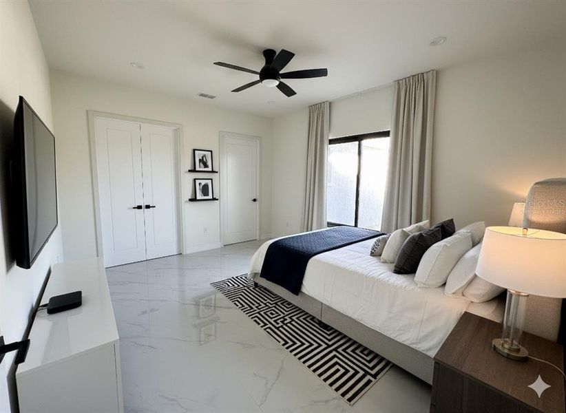 Furnished interior view inside a new home in , Port Charlotte (Image 11). Furnished interior view inside a new home in , Port Charlotte (Image 11).