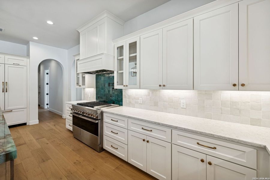 Furnished interior view inside a new home in , San Antonio (Image 46).