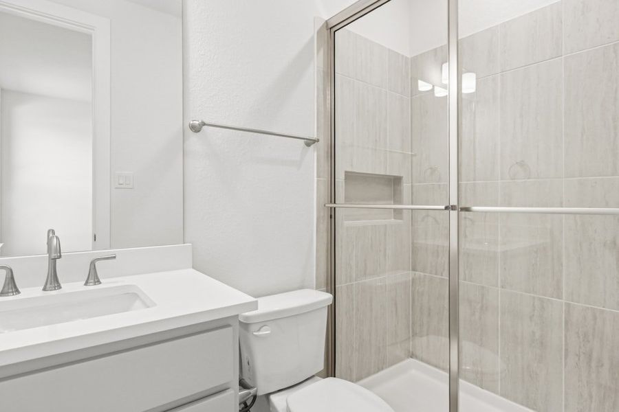 Furnished interior view inside a new home in Leander Estates, Leander (Image 13).