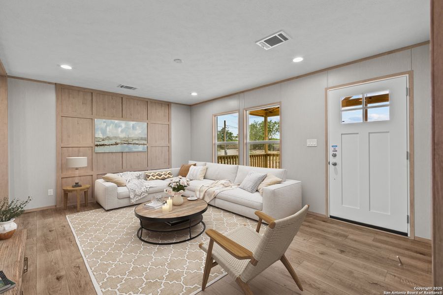 Furnished interior view inside a new home in , Somerset (Image 9).