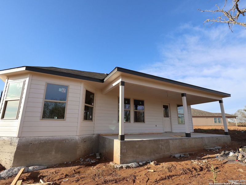 In-progress construction of a new home in Chaparral Ranch, Floresville, TX (Image 22). In-progress construction of a new home in Chaparral Ranch, Floresville, TX (Image 22).