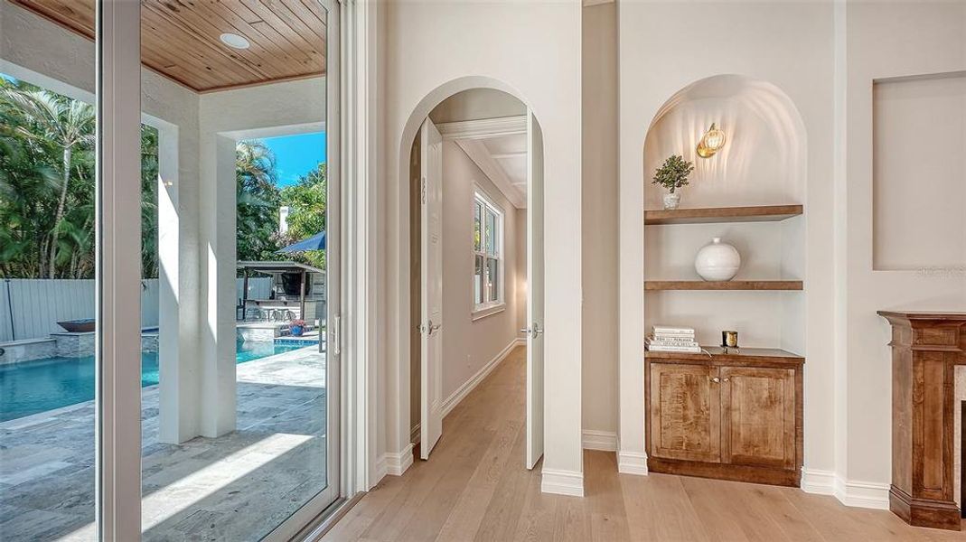 Furnished interior view inside a new home in , Sarasota (Image 10).