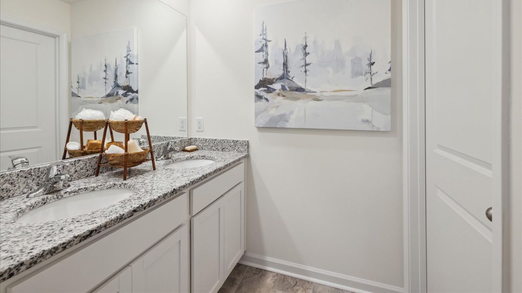 Furnished interior view inside a new home in Millstone Village, Morristown (Image 26).