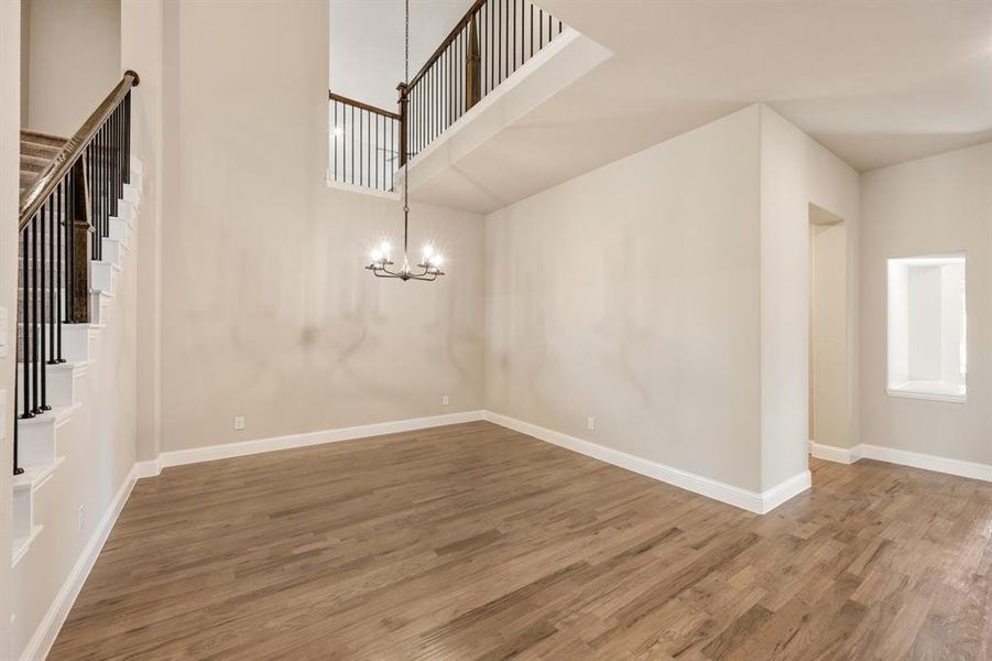Spacious, unfurnished interior of a new home in Triple Diamond Ranch, Mansfield (Image 29). Spacious, unfurnished interior of a new home in Triple Diamond Ranch, Mansfield (Image 29).