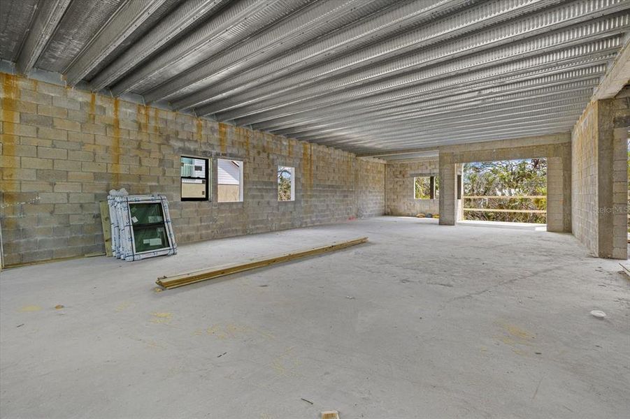 In-progress construction of a new home in , Sarasota, FL (Image 17).