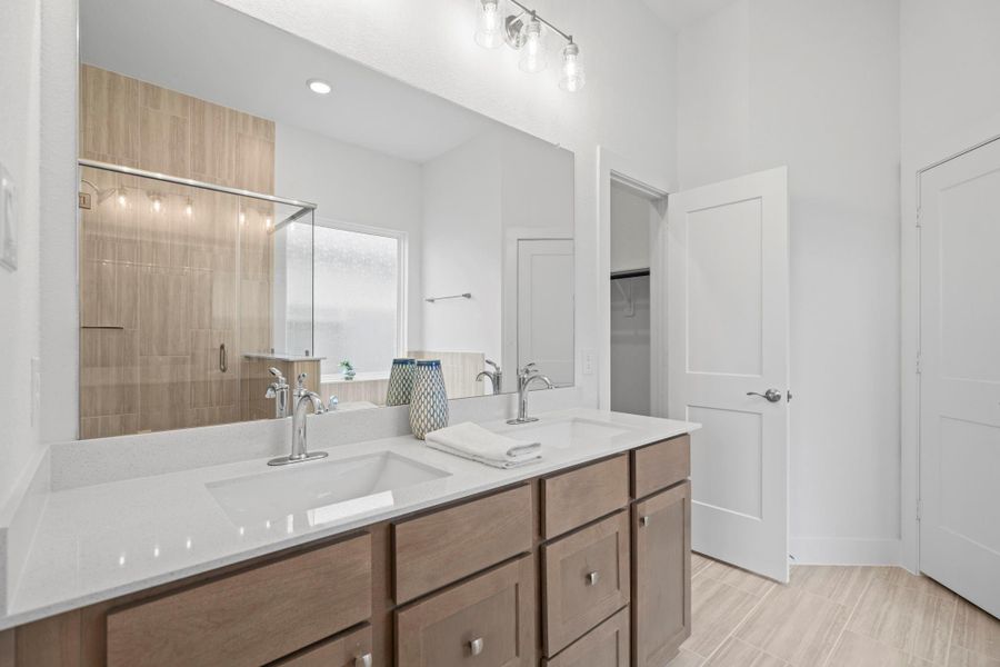 Furnished interior view inside a new home in Sunterra, Katy (Image 11). Furnished interior view inside a new home in Sunterra, Katy (Image 11).