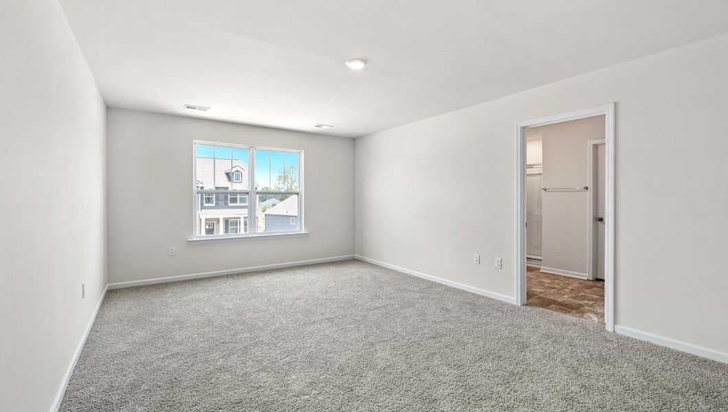 Spacious, unfurnished interior of a new home in Waverly Station, Greenwood (Image 24).