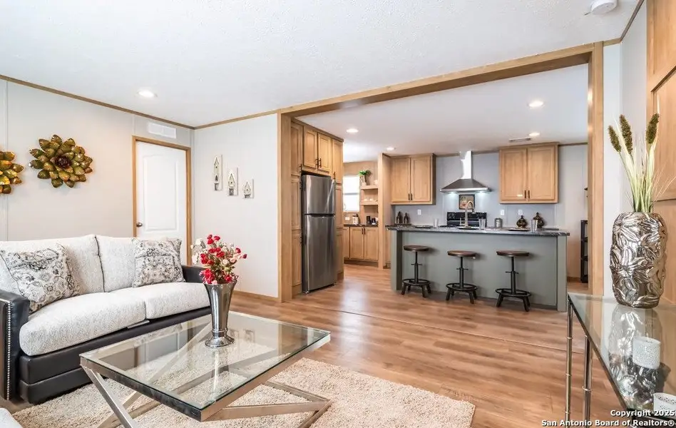 Furnished interior view inside a new home in , Elmendorf (Image 4).