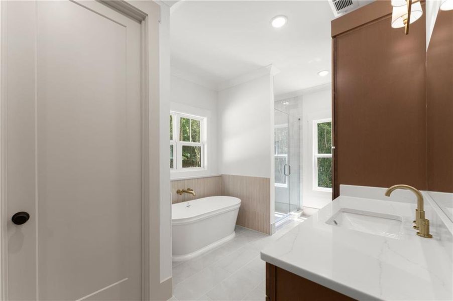 Furnished interior view inside a new home in , Commerce (Image 19). Furnished interior view inside a new home in , Commerce (Image 19).