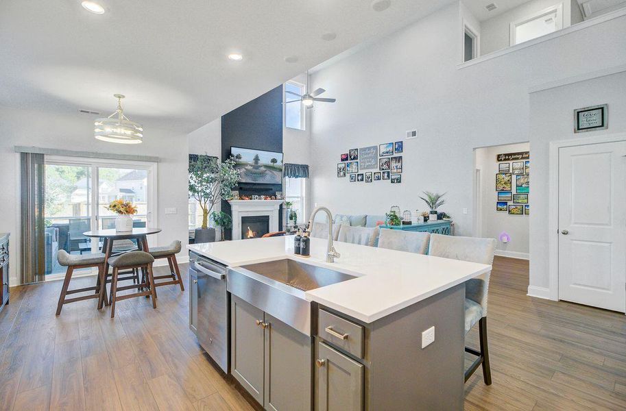 Furnished interior view inside a new home in Oakley Pointe, Moncks Corner (Image 15).