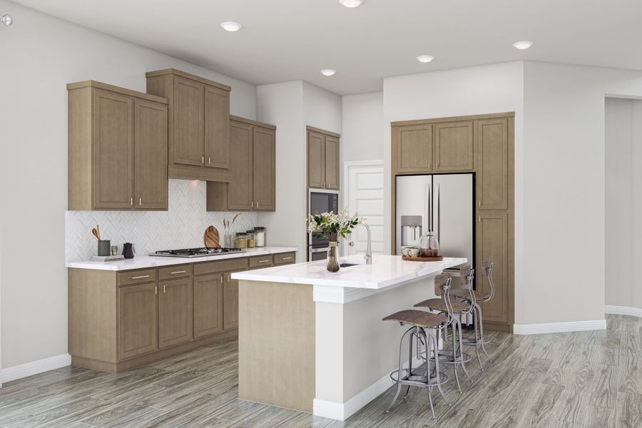 Furnished interior view inside a new home in Trillium, Richmond (Image 5).
