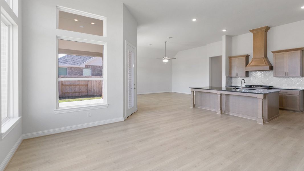 Representative furnished interior of a home built from the Tulane by DRB Homes in Brookewater, Rosenberg (Image 13).