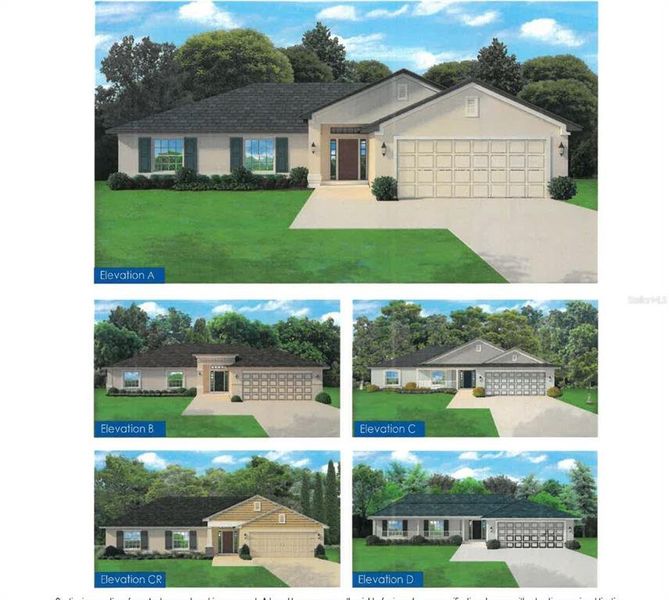 Exterior rendering of this home design in Venice, Venice, FL (Image 2).