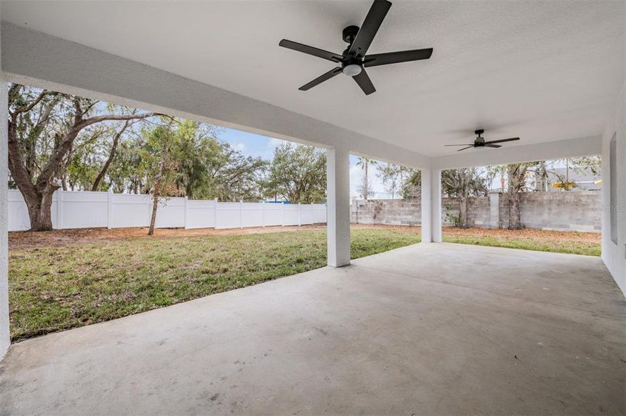Exterior details and patio area of a home in , Dade City (Image 24).