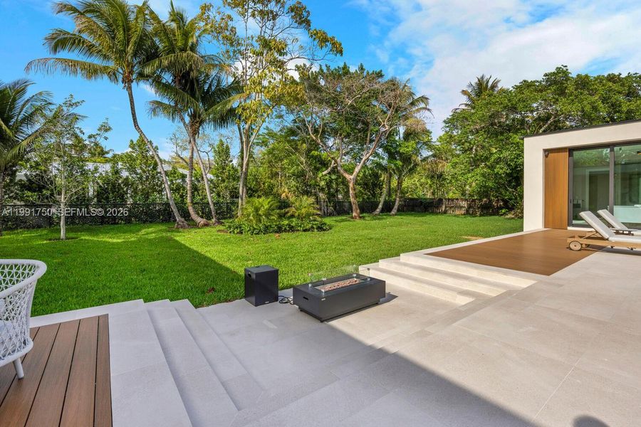 Exterior details and patio area of a home in , Pinecrest (Image 31). Exterior details and patio area of a home in , Pinecrest (Image 31).