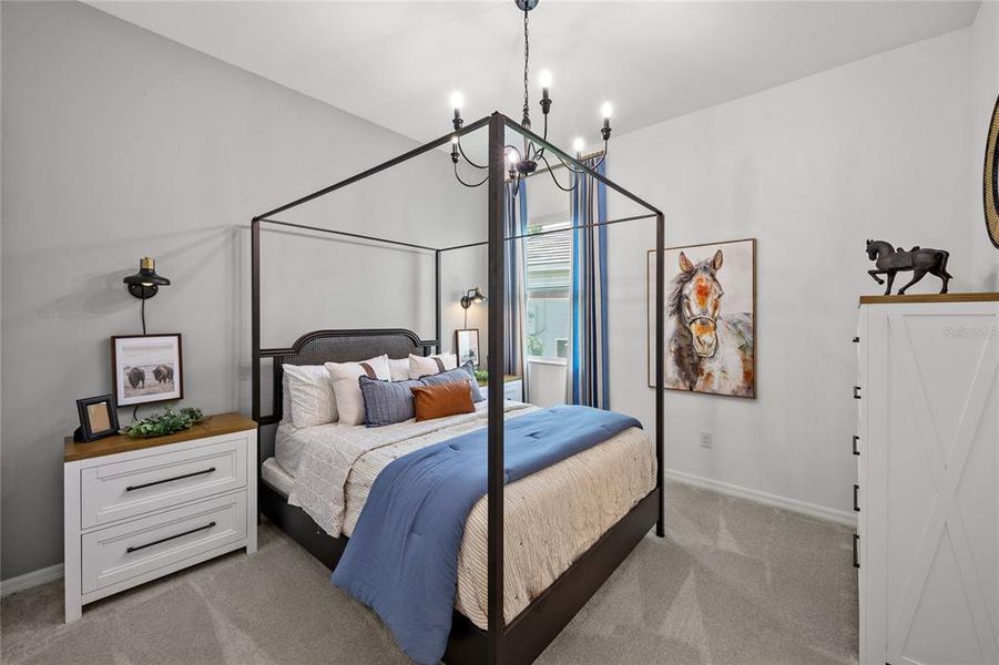 Furnished interior view inside a new home in Calusa Country Club, Lakewood Ranch (Image 38).