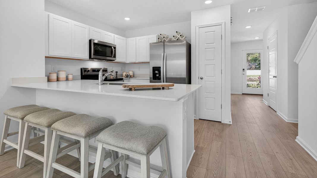 Representative furnished interior of a home built from the Sage by D.R. Horton in Corsair, Middleburg (Image 7).