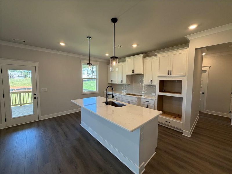 Furnished interior view inside a new home in Mallard’s Landing, Jefferson (Image 9).