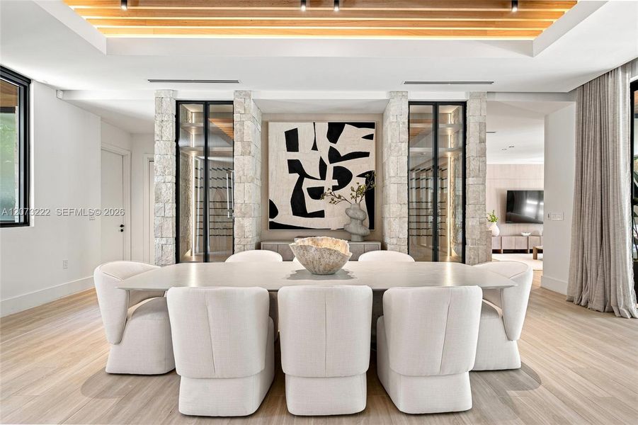 Furnished interior view inside a new home in , Miami (Image 18). Furnished interior view inside a new home in , Miami (Image 18).