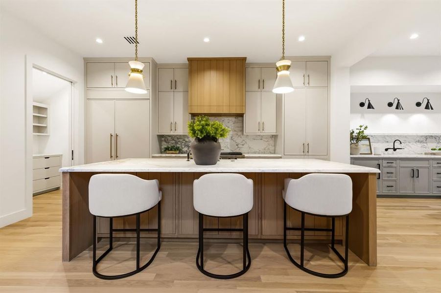 Furnished interior view inside a new home in , Dallas (Image 17).