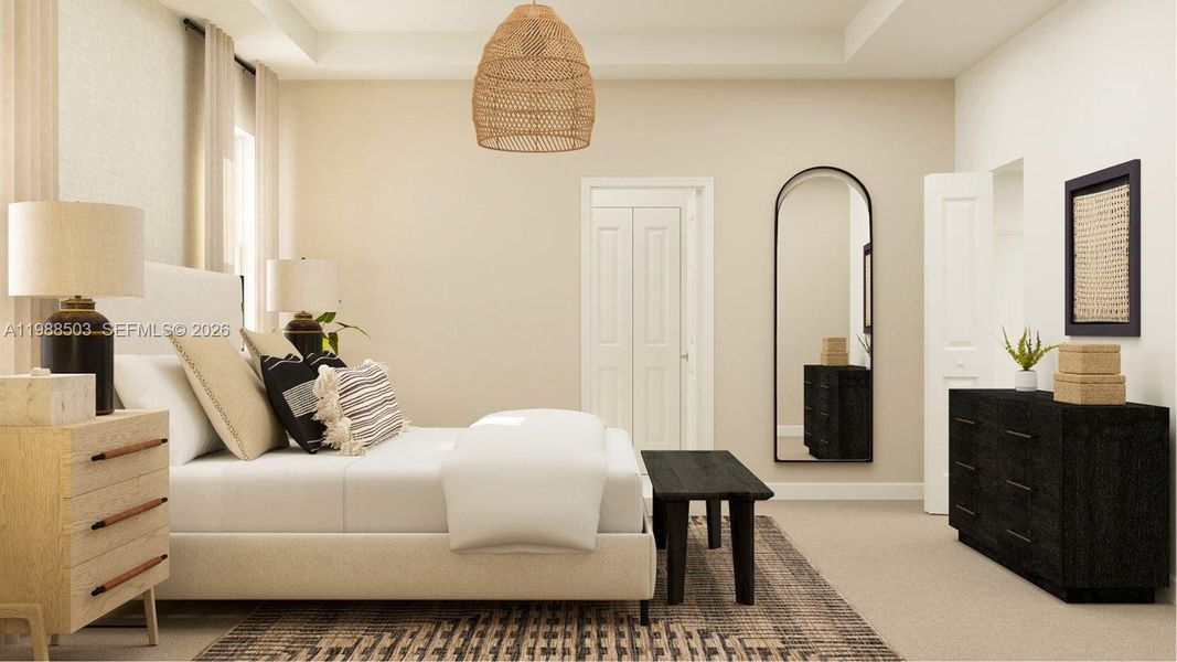 Furnished interior view inside a new home in , Homestead (Image 6).