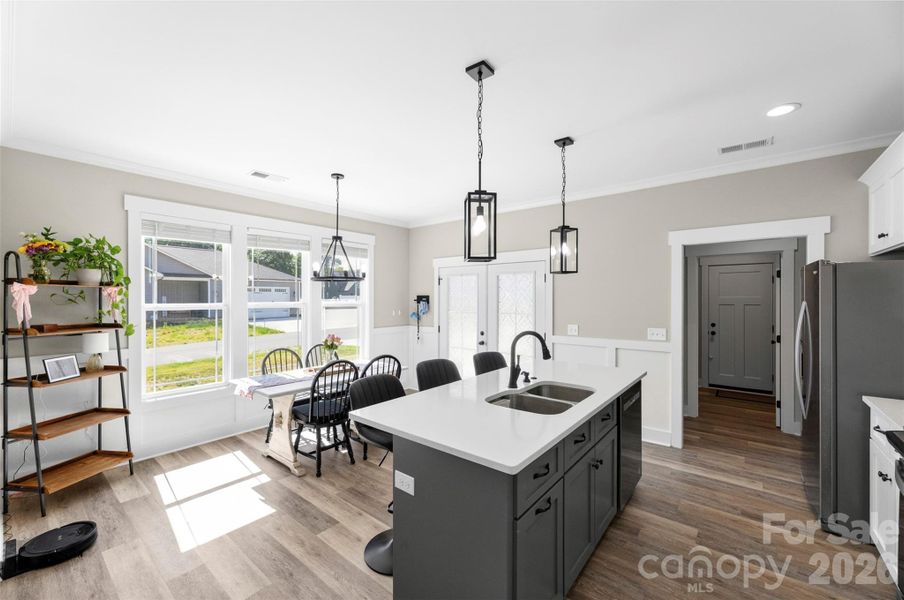 Furnished interior view inside a new home in , Albemarle (Image 17).