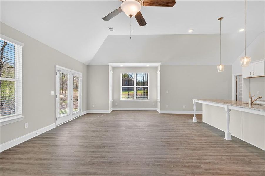 Spacious, unfurnished interior of a new home in Waters Edge, Mansfield (Image 11).