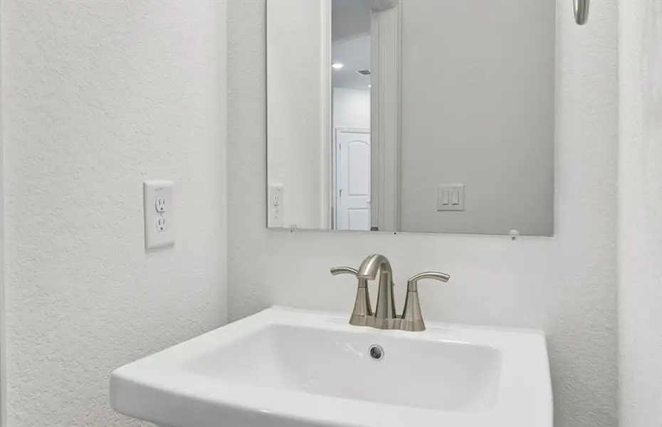 Powder bath on first level