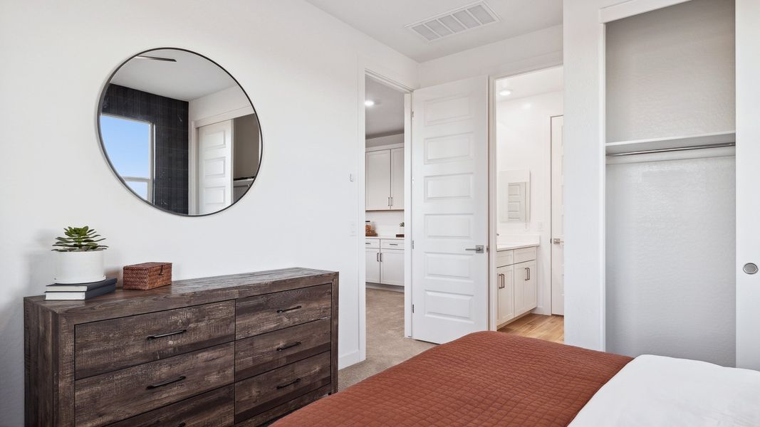 Furnished interior view inside a new home in The Ridge at Stone Butte, Phoenix (Image 41).