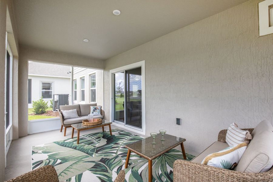Representative furnished interior of a home built from the Carlisle by Maronda Homes in Benton Hills, Brooksville (Image 39).