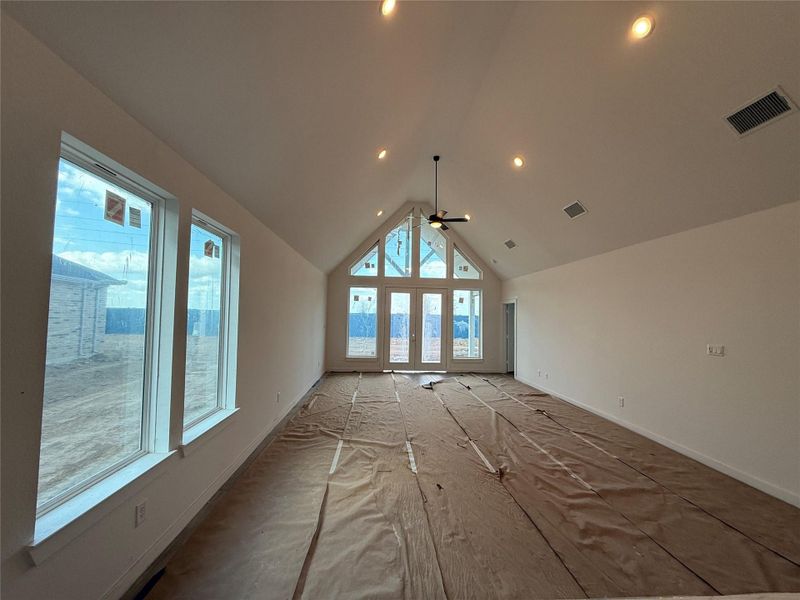 In-progress construction of a new home in Austin Point, Richmond, TX (Image 6).