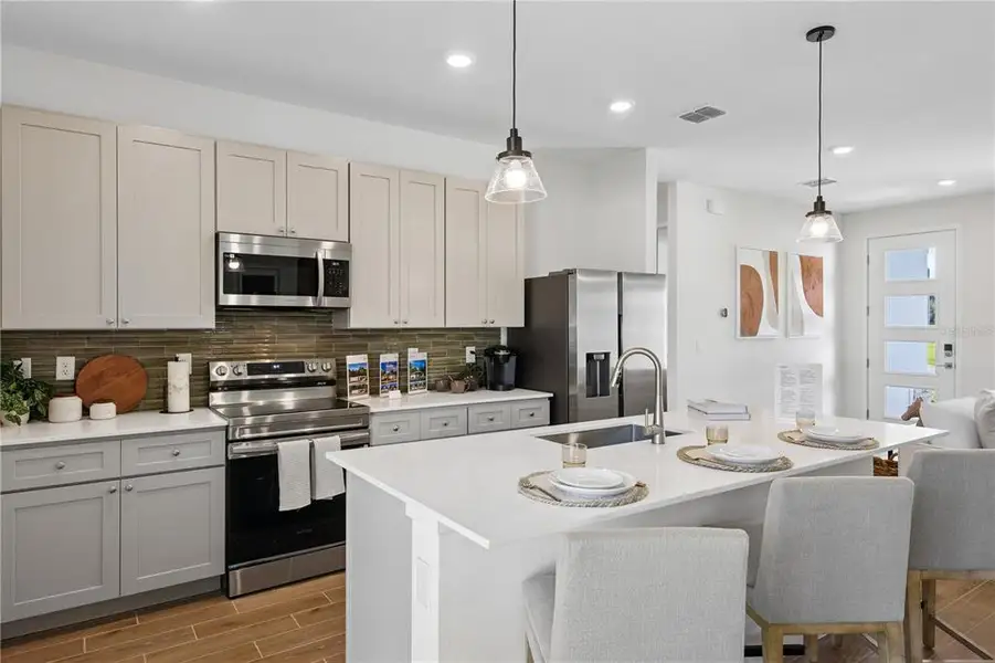 Furnished interior view inside a new home in , Palm Coast (Image 10). Furnished interior view inside a new home in , Palm Coast (Image 10).