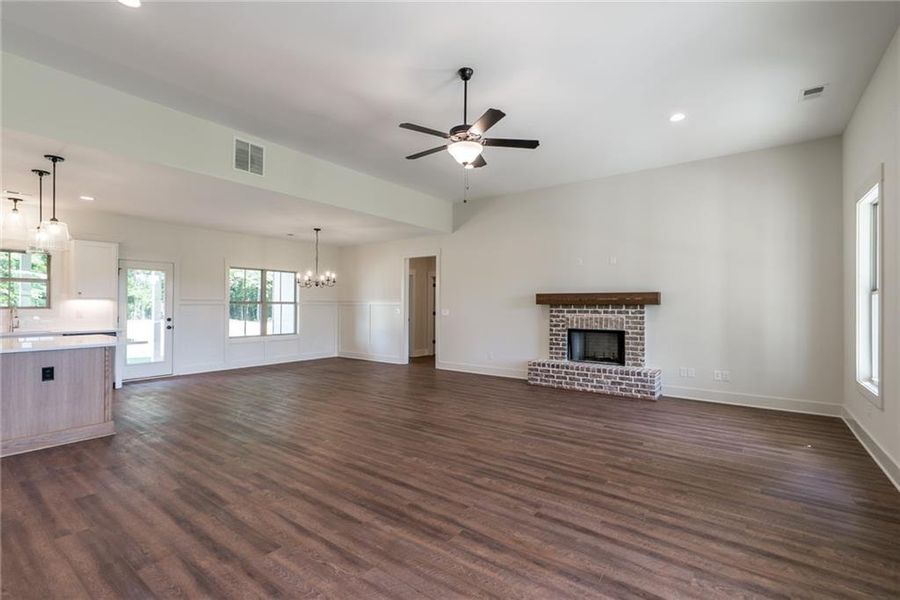 Spacious, unfurnished interior of a new home in , Social Circle (Image 24).