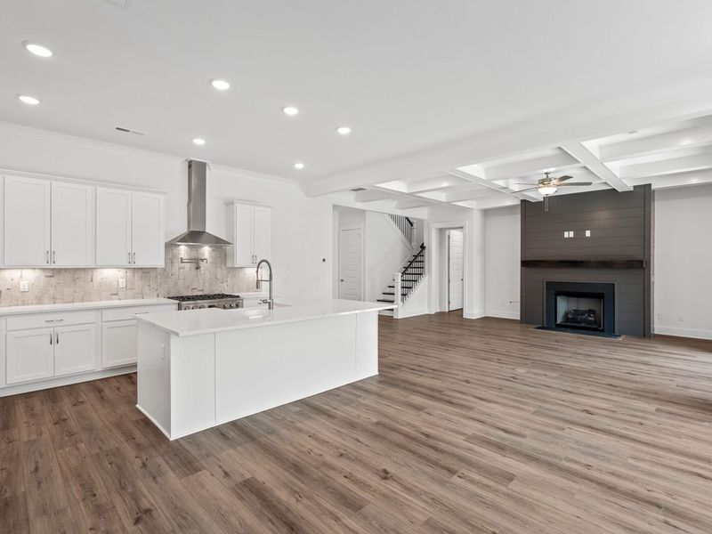 Furnished interior view inside a new home in Shelton Square, Murfreesboro (Image 15).