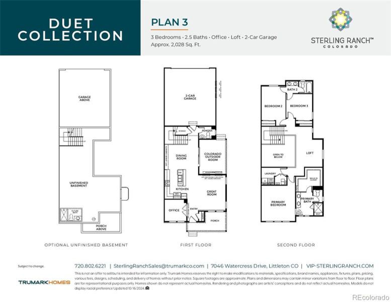 2D floor plan layout of this home in , Littleton, CO (Image 6).