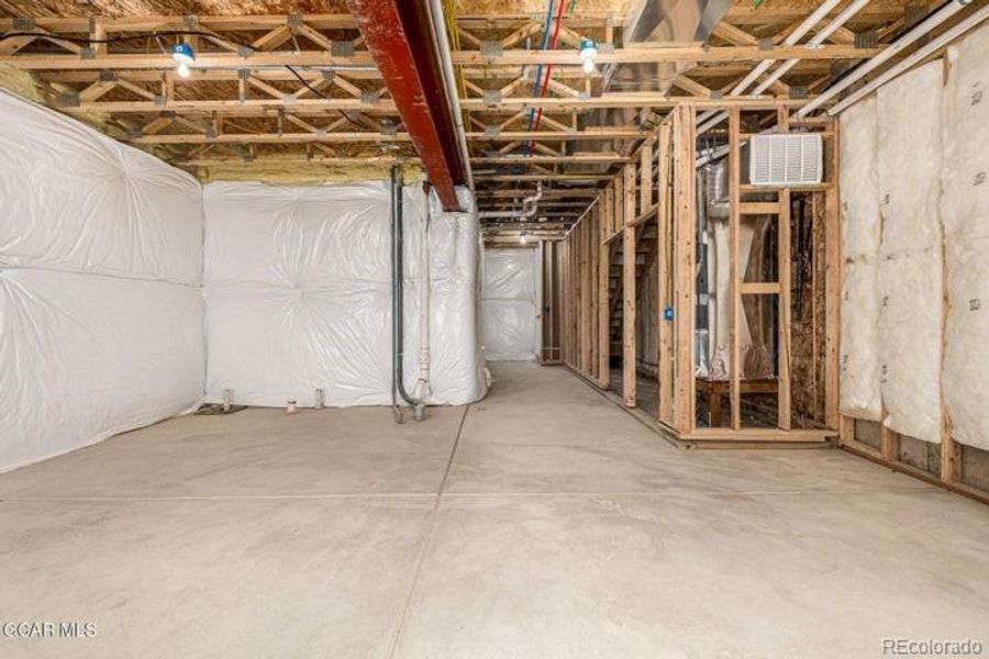 In-progress construction of a new home in , Tabernash, CO (Image 39).