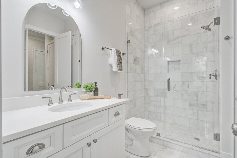 Furnished interior view inside a new home in , Mount Pleasant (Image 35).