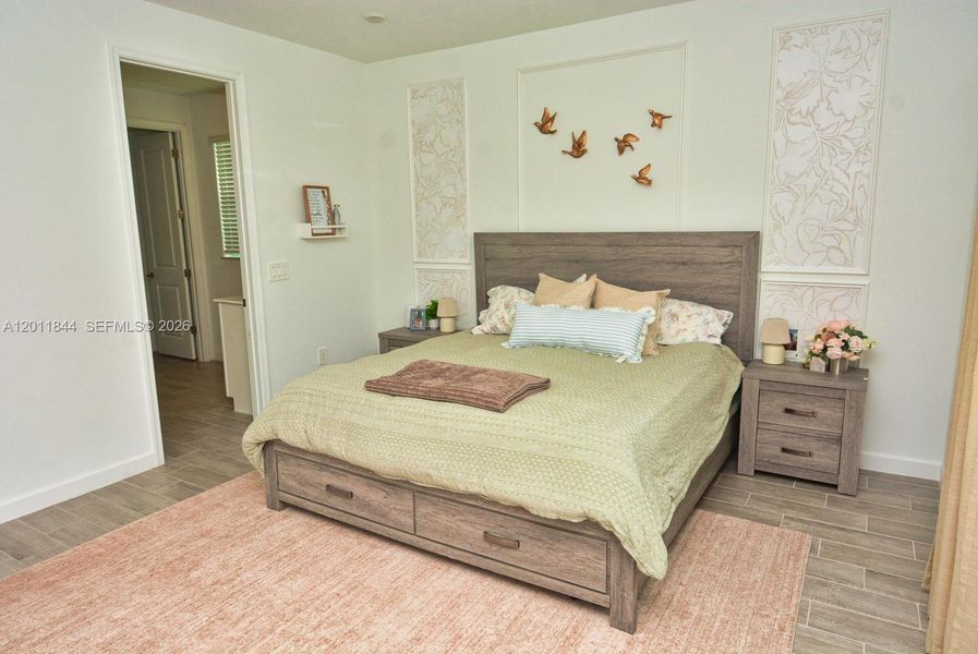 Furnished interior view inside a new home in Central Park, Port St. Lucie (Image 11).