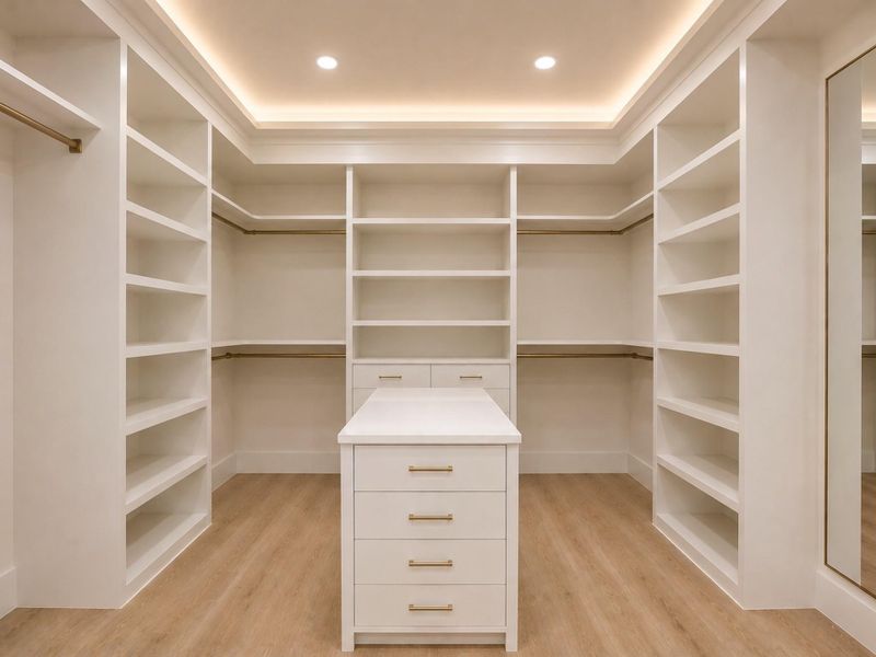 Furnished interior view inside a new home in , Houston (Image 17).