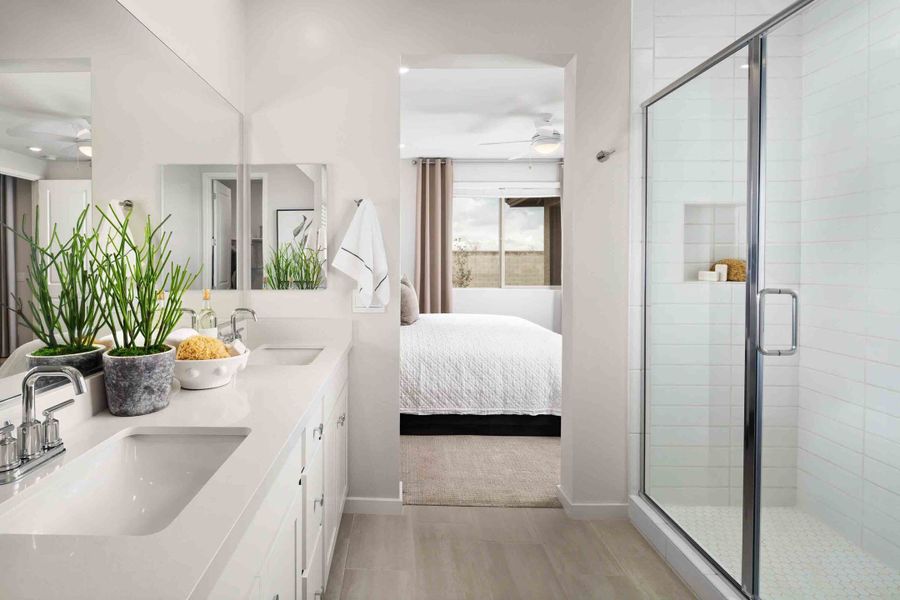 Representative furnished interior of a home built from the 3501 by Risewell Homes in Copper Falls, Goodyear (Image 6).