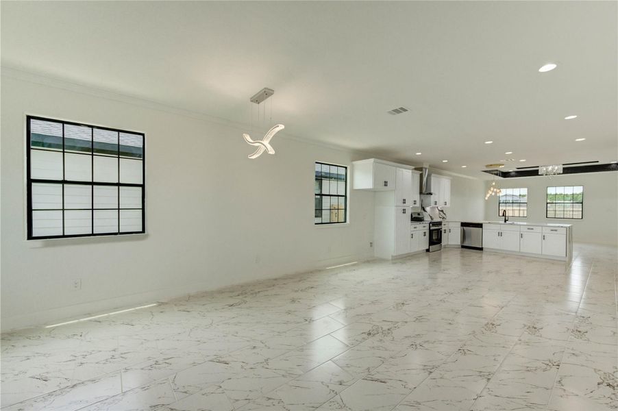 Spacious, unfurnished interior of a new home in , Cleveland (Image 40).