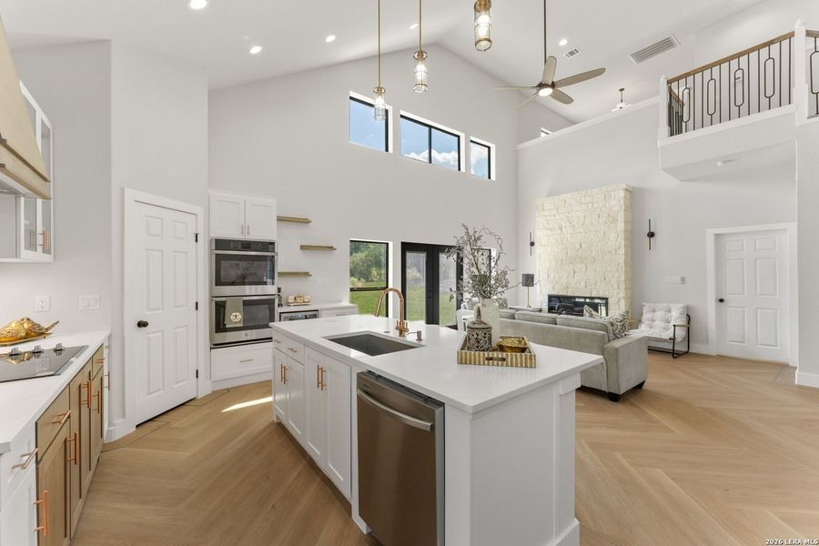 Furnished interior view inside a new home in , Selma (Image 39).