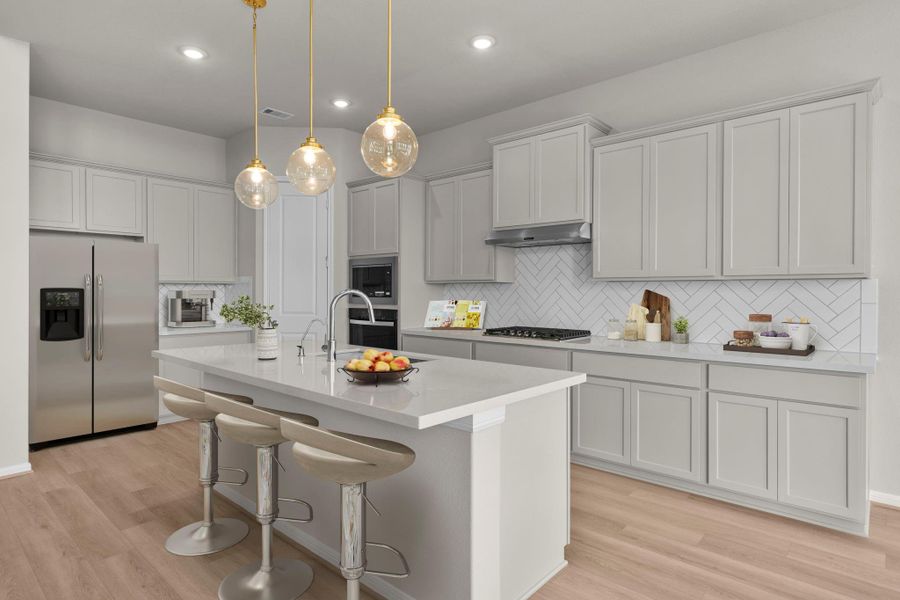 Furnished interior view inside a new home in , Conroe (Image 8). Furnished interior view inside a new home in , Conroe (Image 8).