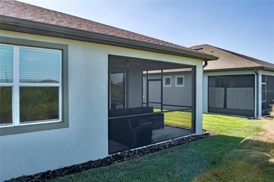 Exterior details and patio area of a home in Del Webb BayView, Parrish (Image 24).
