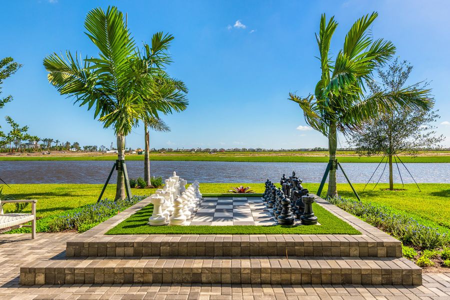 Community amenities associated with the Sandpiper by GL Homes in Valencia Parc at Riverland, Port St. Lucie (Image 22). Community amenities associated with the Sandpiper by GL Homes in Valencia Parc at Riverland, Port St. Lucie (Image 22).
