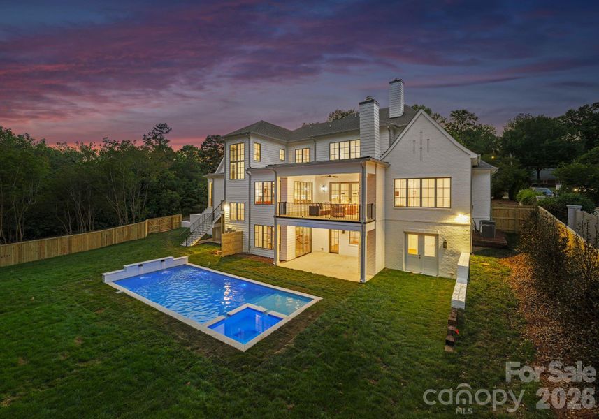 Exterior details and patio area of a home in , Charlotte (Image 26).