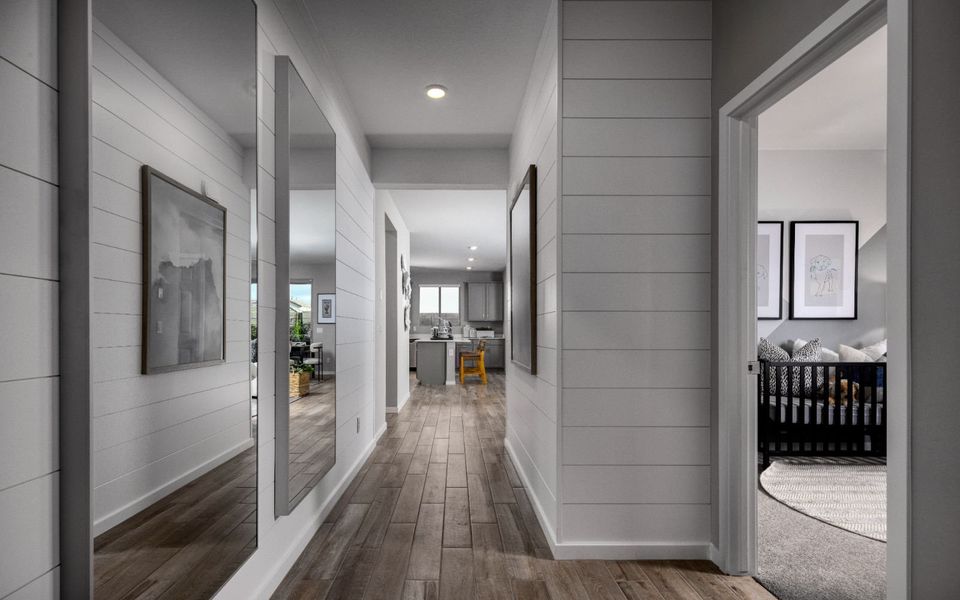Representative furnished interior of a home built from the Daisy by Brookfield Residential in Wildflower at Blossom Rock, Apache Junction (Image 6).